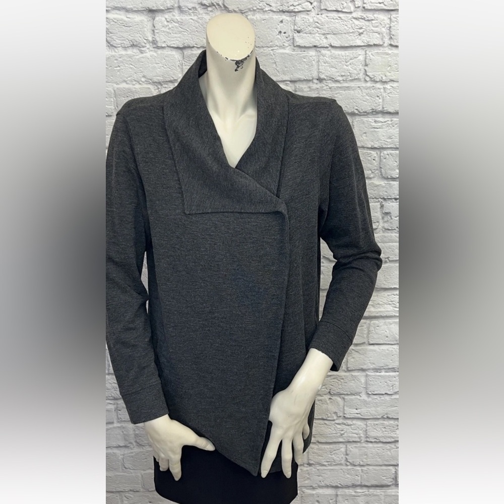 KENSIE GRAY LONG SLEEVE JACKET SIZE L
